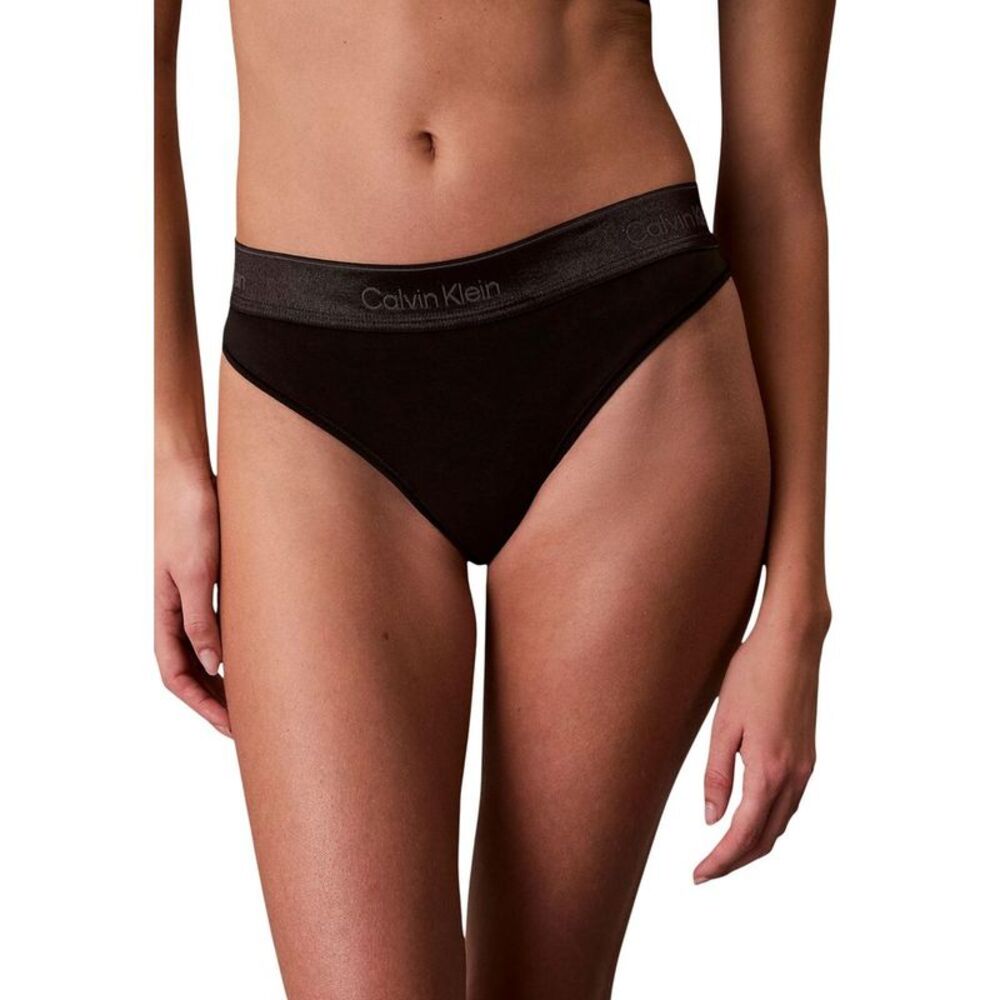 Calvin Klein Underwear Black Cotton Women's Pantie